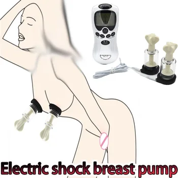 Electric Bomba De Leite Atender A Estimulação Do Clitóris Orgasmo Masturbador Bocal De Sucção Do Bico Da Bomba De Ampliação Do Peito Bomba