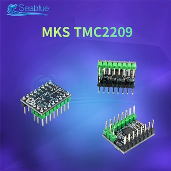 Aideepen MKS TMC2209 2209 Driver de Motor de Passo StepStick impressora 3d de peças de 2,5 A UART ultra silencioso Para SGen_L Gen_L Robin Nano