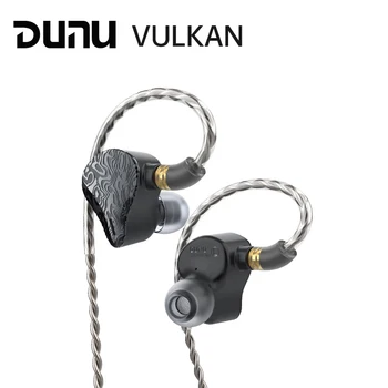 DUNU VULKAN DK-X6 Fone de ouvido Avançados de Seis Controlador Híbrido de Ouvido In-ear Fone de ouvido hi-fi sistema de gestão ambiental integrada Atividade de Fone de ouvido