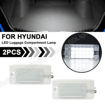 LED Tronco do porta-Luvas Acende Para Hyundai Accent Elantra Equus Sonata 2PCS de Carga Branca Lâmpadas Para Kia K900 Optima Rio Forte Amanti