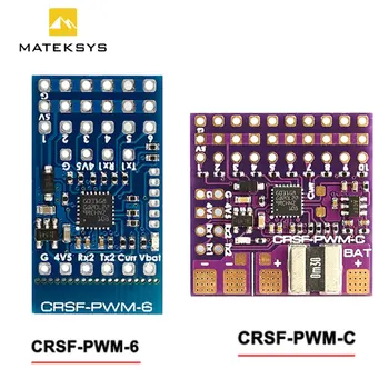 MATEK Mateksys CRSF PARA PWM CONVERSOR CRSF-PWM-6 / CRSF-PWM-C Para CRSF Protocolo Receptor TBS Crossfire Nano SE