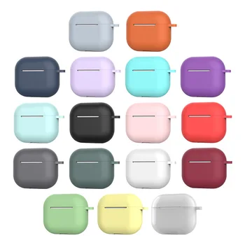 2022 Novo Do Silicone Case Capa Para Apple Airpods Pro 3 Adesivo De Pele, Bluetooth, Fone De Ouvido Casos Ar Vagens Pro Acessórios De Proteção