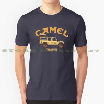 Camel Trophy Preto Branco Camiseta Para os Homens, as Mulheres Troféu Troféu Veículo land rover 4Wd Ranger Offroad Desporto Aventura