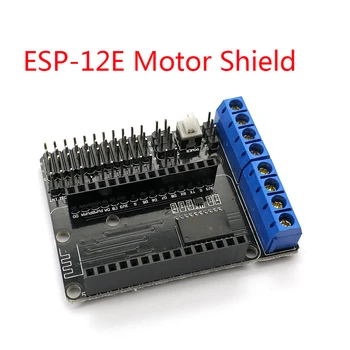 NodeMCU Motor Shield Conselho L293D para ESP-12E a Partir de ESP8266 controlo electrónico de Velocidade 12E Kit Diy Brinquedo de Rc wi-Fi Rc Smart Carro de Controle Remoto