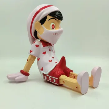 20cm Clássico Disney Cartoon Figura de Ação Bonecas Pinóquio Figura de Ação Brinquedos de Coleção de Modelo de Móveis de Decoração Presente