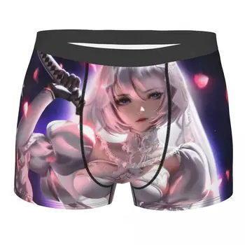 Engraçado Boxer Shorts, Cuecas Homens 2b Nier Autômatos Anime Esposa roupa interior Macio Cuecas para o sexo Masculino S-XXL