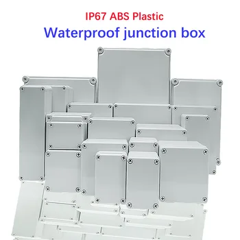 Impermeável Invólucro de Plástico Caixa Eletrônico ip67 Projeto de Instrumento de Caso Projeto Elétrico Caixa ABS Exterior da Caixa de Junção de Habitação