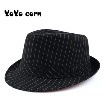 yoyocorn grama cartola Britânico vento de verão chapéu de sol dos Homens cavalheiro de chapéu de moda retro senhora de meia-idade e idosos inglês jazz pac