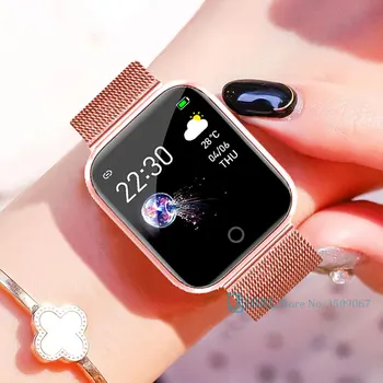 Nova Moda Smart Watch Homens Mulheres Smartwatch Para Android IOS Eletrônica Inteligente Relógio de Fitness Tracker Pulseira de Silicone Inteligente-Assistir