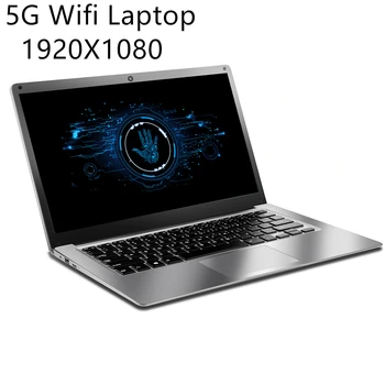 Novo 5G wi-Fi Portátil 1920x1080 IPS Alunos Laptop Notebook do Windows 10 memória Ram de 6 gb Rom de 128 gb 256 gb SSD Intel N3350 Mini Jogos para computador Portátil