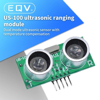 EQV-NOS-100 Módulo de Sensor Ultra-sônico 2.4 V DC - 5V Com Compensação de Temperatura Faixa de Distância de 450 centímetros Para Arduino