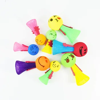 6Pcs 6*3cm Cor Aleatória de Salto Boneca do Partido das Crianças Brinquedos Favores Goodie Bag Piniata Enchimentos Presente da Novidade Brinquedos de Menino, Menina, Jogos Divertidos