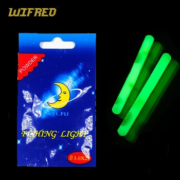 WIFREO 20PCS/10Bags S L a Pesca da Noite Escura da Vara do Fulgor de Luz Fluorescente Para Float & Ponta da Haste de Pesca de Carpa com Diâmetro de 3,0 mm 4,5 mm
