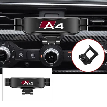 Para Audi A4 B9 8WH 2017-2021 Carro Acessórios Carro do Telefone Móvel de Ventilação de Ar presilha Suporte GPS Gravidade de Navegação Suporte
