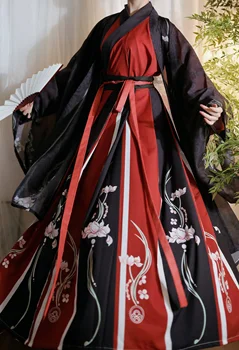 Chinês Antigo Hanfu Conjuntos de Cosplay Roupa Para Homens E Mulheres Adultos Trajes de Halloween para os Casais de Dança Oriental Homens Mulheres