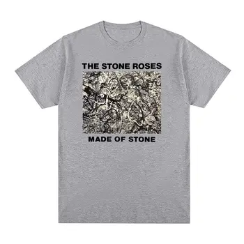 O Stone Roses Vintage T-shirt Capa do Álbum Quero Ser Adorado Algodão Homens T-shirt Nova Tee Tshirt Mulheres Tops