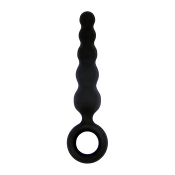 Suave Silicone Anal com Vibrador Vibrador Masculino Próstata Massagem Anal Esferas de Plug Ponto G Plug anal Brinquedos Sexuais para o Casal Masturbação