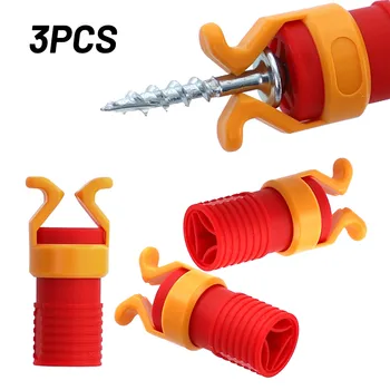 3pcs Suporte do Parafuso Clamper Plástico ABS Material de Fixação do Conjunto de Ferramenta Para trabalhar Madeira 6-8mm Broca de Mão de Ferramentas