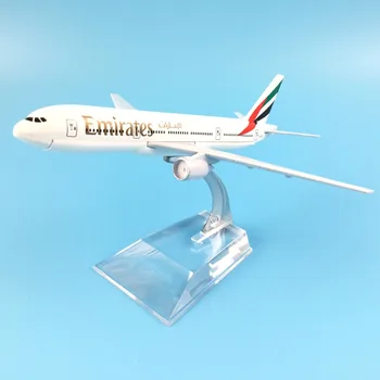 avião modelo Boeing 777 da emirates, companhia aérea, aeronaves 777 de Metal Sólido simulação de modelo de avião para as crianças brinquedos de presente de Natal