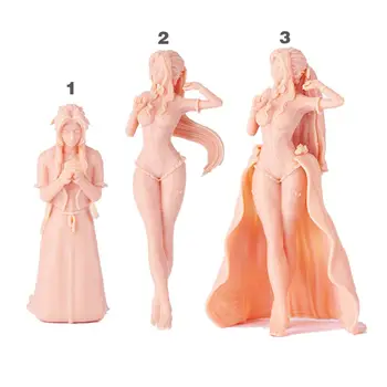 1/64 Figura Belezas Sexy Em Três Poses de Modelo em Miniatura 1/43 1/35 Linda Roupa GK Precisa Ser Colorido Por Si mesmo Number255
