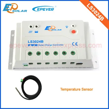 LS3024B 30 30 amp EPSolar EPEVER PWM 12V 24V carregador solar controlador de painéis solares sensor de temperatura