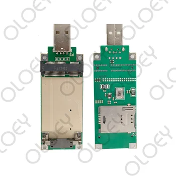 10Pcs miniplaca pcie USB adaptador com slot para cartão SIM Para EP06-E EP06-UMA miniplaca pcie