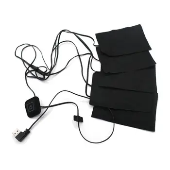 5 Em 1 USB Almofadas de Aquecimento Com 3 Temperatura de Aquecimento Elétrico Aquecimento Warm Pad mais Quentes Folha Para o Inverno Frio Atividades ao ar livre