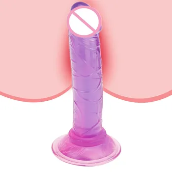 Brinquedos sexuais para a Mulher Dildos Estimulador de Clitóris Dildio Para as Mulheres Masturbadores Pênis Erótica Sex Shop Produtos Íntimos Adulto 18