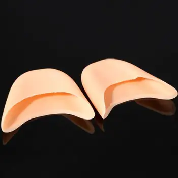 1Pair Nude Pro Gel de Silicone Ballet sapatilhas de Ponta dianteira do pé Dedo do pé tapetes de Dança Proteger Respirável Venda Quente