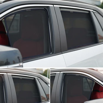 Por Lexus RX 2008-2015 350H 450H Magnético Carro pára-Sol do Escudo Frontal do pára-brisa de Malha de Cortina Traseira do Lado da Janela Sombra de Sol Líquido Viseira