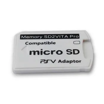 Versão 6.0 SD2VITA Para o PS Vita Cartão de Memória TF Cartão de Jogo PSV 1000/2000 do inversor Adaptador Micro SD Leitor de cartão Adaptador Para PSP NK-Compras