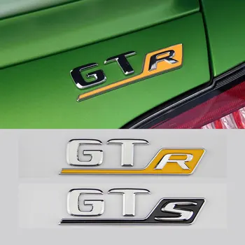 Para a Mercedes-Benz AMG GTR GTS GTC GT50 C63S A45S CLA45S carro rótulo de modificação de cauda etiqueta autocolante decorativo acessórios