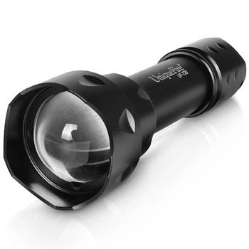 UniqueFire T20 IR 850nm 3 Modos Lanterna LED Noite Visão Zoom Foco de Luz Infravermelha iluminador Ajustável Caça Tocha
