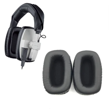 Protecções Compatível com Beyerdynamic DT100 D1T02 DT108 DT109 DT150 Fones de ouvido de Veludo Almofadas Almofadas Almofadas de Ouvido
