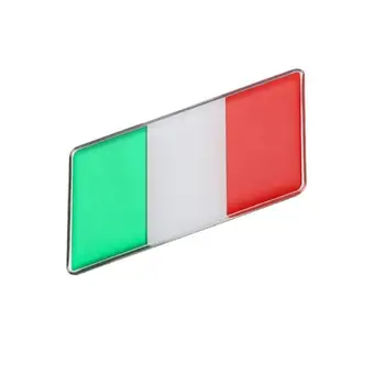 País Europeu A Bela Itália Bandeira Nacional Italiana, Rectângulo Estilo De Carro Adesivos De Automóveis Acessórios Da Motocicleta