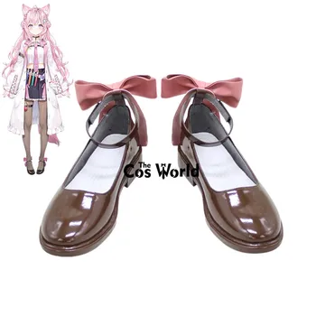 Japonês YouTuber Virtual VTuber Hololive Hakui Koyori Personalizar Anime Cosplay Sapatos