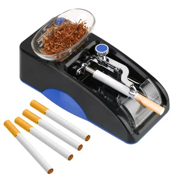 UE EUA Plug Elétrico Automático de Fumar Ferramenta de Fumar Acessórios Cigarro Máquina de Rolamento Injector Criador de Tabaco Rolo de DIY