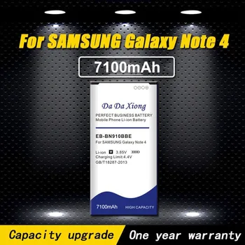 Novo 7100mAh EB-BN910BBE da Bateria para Samsung Galaxy Nota 4 Note4 N910H N910U N910A N910C N910F N910W N910FQ N910X N910V N910P