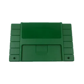 ArmyGreen de cores Jogo de Substituição do Cartucho de Plástico Shell Para NTSC SNES cartão de jogo de 16-BIT jogo de cartão Shell