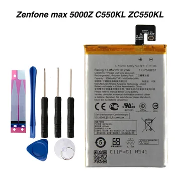 Original de Alta Capacidade C11P1508 Telefone Bateria Para ASUS Zenfone max 5000Z C550KL ZC550KL Z010AD Z010DD Z010D Z010DA 5000mAh