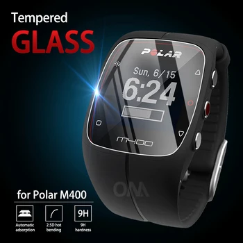 5Pcs 9H Premium Vidro Temperado Para Polar M400 smart watch Protetor de Tela do Filme de Acessórios