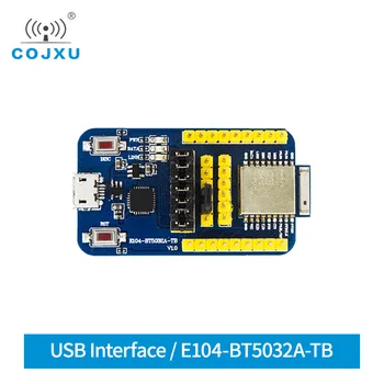 E104-BT5032A-TB 2.4 Ghz 60M nRF52832 USB Placa de Teste Módulo Bluetooth BLE 5.0 Para UART E104-BT5032A COJXU