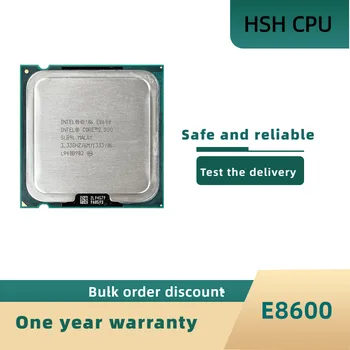 Intel Core 2 Duo E8600 3.3 GHz Dual-Core CPU Processador de 6M de 65W 1333 LGA 775