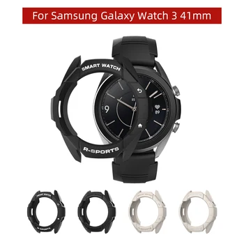 SIKAI 2021 Case Para Samsung Galaxy Watch 3 41mm de TPU Escudo Protetor Banda Cover Pulseira Correia Carregador para o Galaxy Watch 3 41mm
