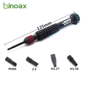Binoax 4 Em 1 chave de Fenda Conjunto de ferramentas do Kit Para o E-cigarro Nebulizador de Reparação de H1.50 H1.27 PH00 2.5-