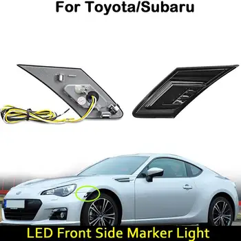 Para Subaru BRZ Toyota GT86 Scion Carro da frente LED âmbar lateral da lâmpada do Sinal de volta Execução de Luz luzes de Posição