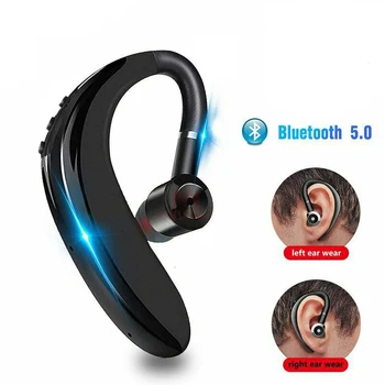 S109 sem Fio Bluetooth Fone de ouvido com Microfone 4.2 Tampão é apropriado para todos os telefones inteligentes e mãos-livres esportes fones de ouvido