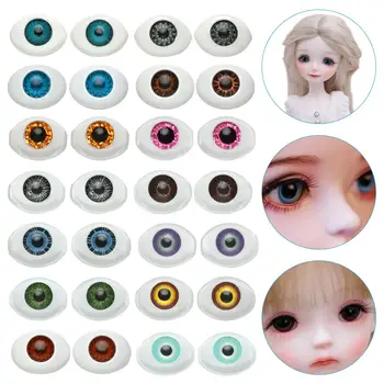 5Pairs 10mm Olhos de Vidro, Olho para BJD Bonecas DIY Boneca Fazendo Artesanato Acessórios de Segurança Brinquedo Animal Fantoches Olhos de Artesanato Acessórios