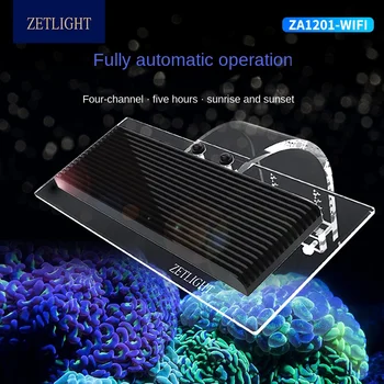 ZETLIGHT ZA-1201AI DIODO emissor de luz de coral crescem marinho do aquário de recife de coral branco azul aquário aquário SPS LPS cor crescer