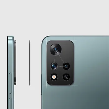 Para Xiaomi Redmi Nota 11 Pro China Global Câmera Traseira Tampa De Alumínio De Folha De Metal, Lente Protetor De Tela Lente Protetora